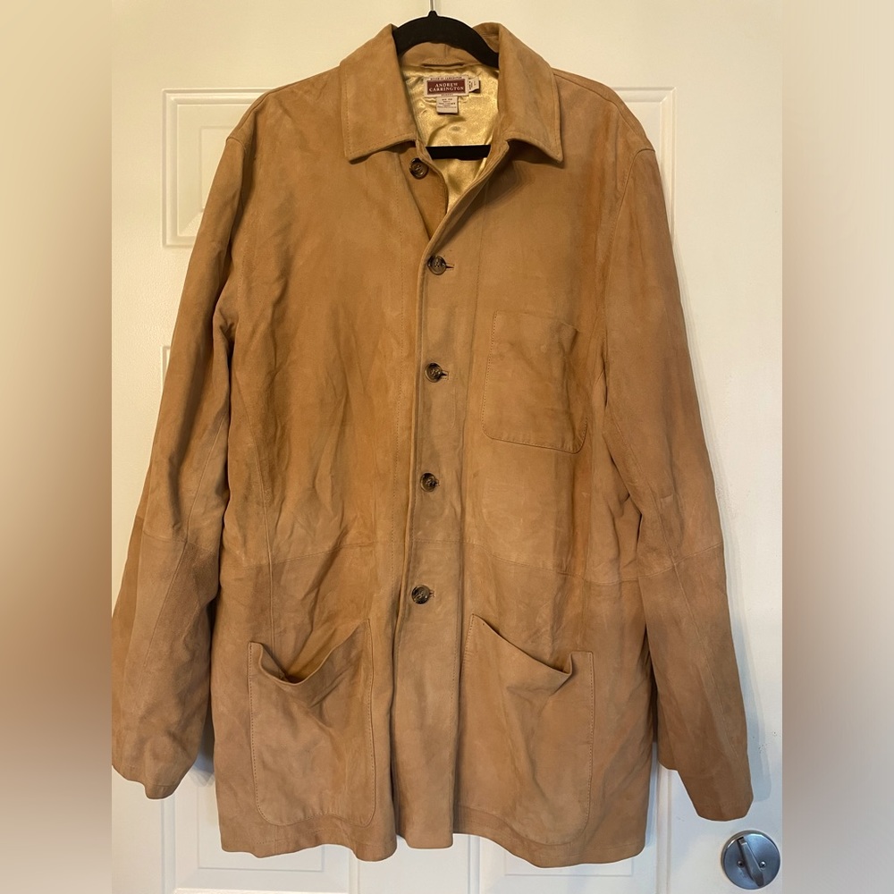 Mens suede jacket